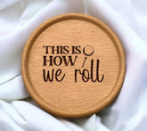 Golf Keychain SVG - This Is How We Roll SVG